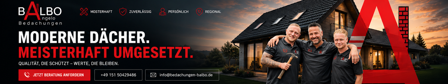 20 Jahre Balbo Bedachungen